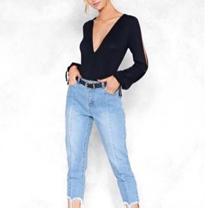 SOLD on Curtsy | NWT Nasty Gal Bodysuit Top